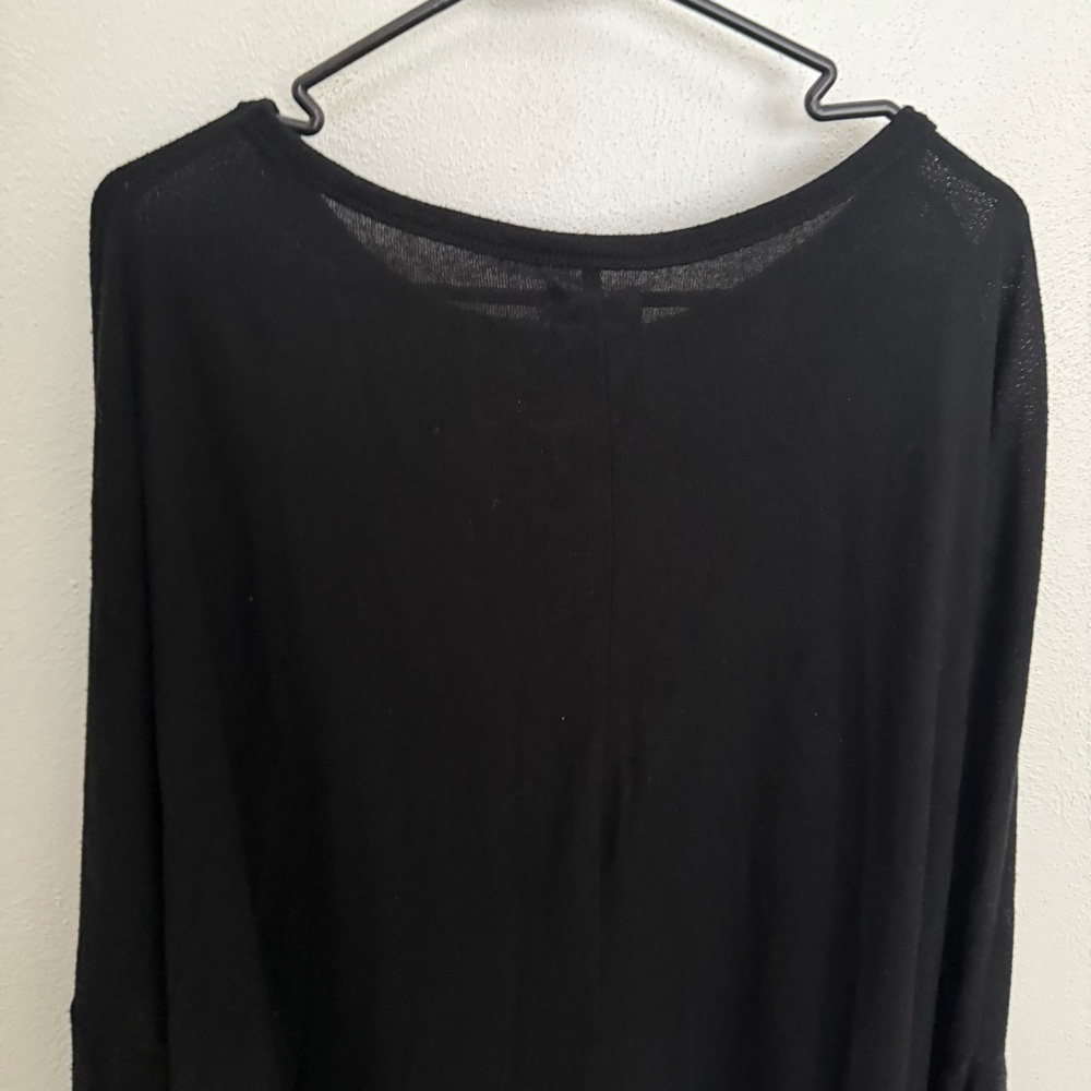 Maurices 24/7 Black Crewneck Sweater - Picture 5 of 8